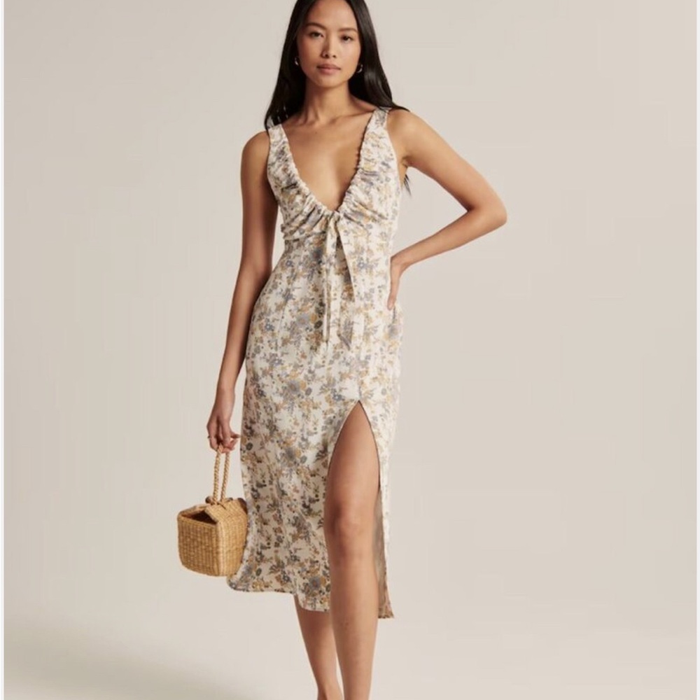 Abercrombie and Fitch floral midi sundress